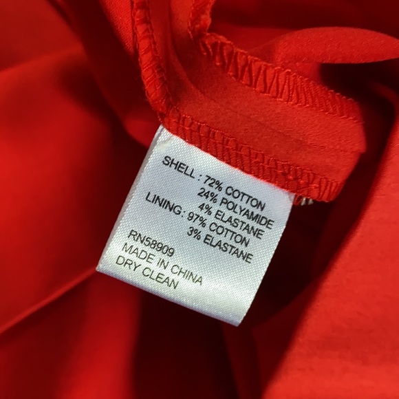 Antonio Melani Taylor Stretch Cotton Sateen Peplum Waist Dress. - Picture 11 of 13